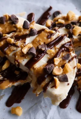 Chunky Monkey Frozen Yogurt Bark with bananas, chocolate, and nuts