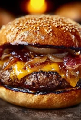 Delicious cracked burgers served with fresh toppings and sides.