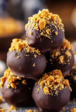 Delicious quick and easy Butterfinger Balls for dessert lovers